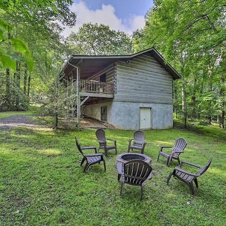 Cozy 'Grey Fox' Cabin Between Boone & Blowing Rock Eksteriør bilde